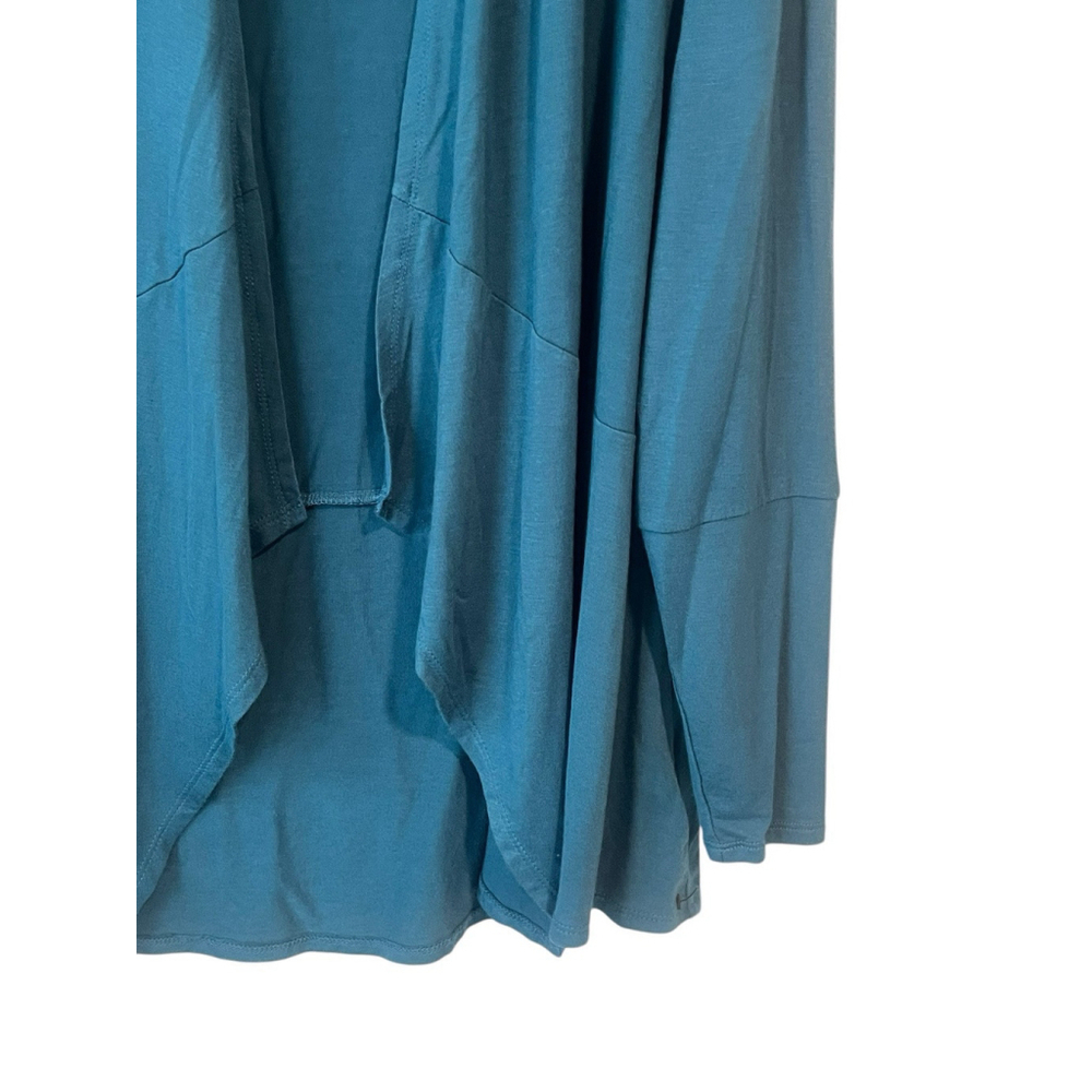 AB Studio Women's Cardigan Teal Extra Small Long Sleeve Duster - Picture 6 of 11